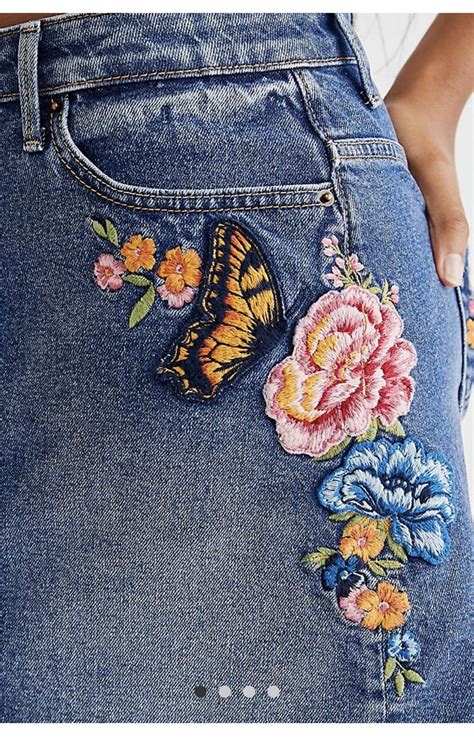 Pin By Brenda Salazar On Jeans In 2024 Clothes Embroidery Diy