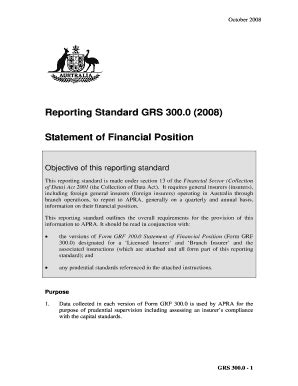 Fillable Online Apra Gov Reporting Form GRF 300 Australian Prudential