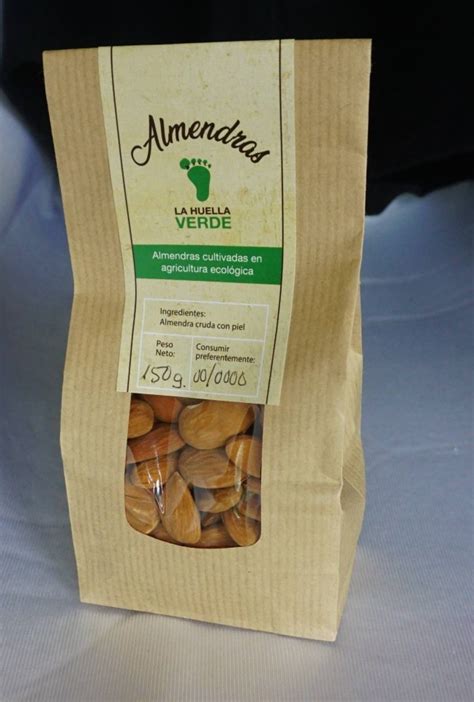 Almendras Ecol Gicas Producida En Espa Ala Huella Verde