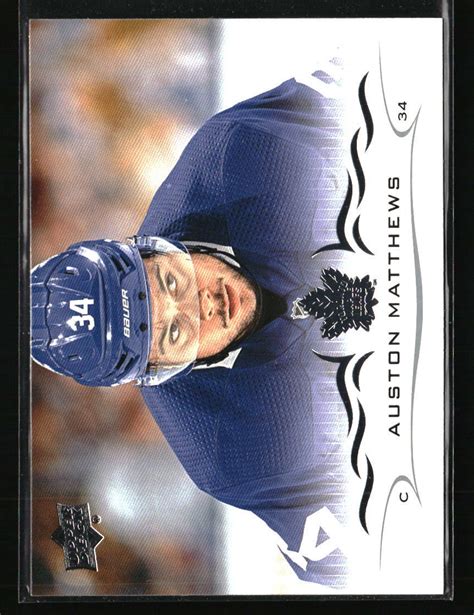 Auston Matthews 2018 19 Upper Deck 418 HOCKEY Card EBay