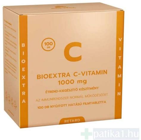 V S Rl S Bioextra C Vitamin Mg Retard Filmtabletta Db