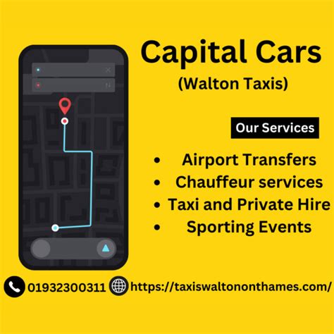 Capital Cars Local And Reliable Taxi Service In Walton On Thames