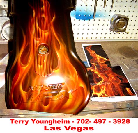 Real Flames Airbrushing Realistic Flames Airbrushing Custom Paint