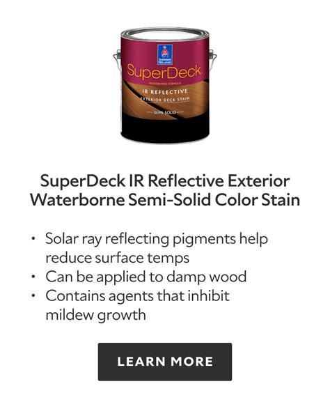 Superdeck® Deck Care System Sherwin Williams