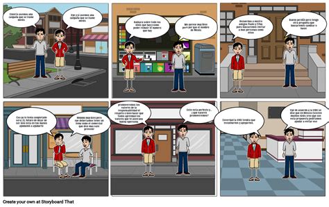 Historieta Promover Los Valores Storyboard By Esteban