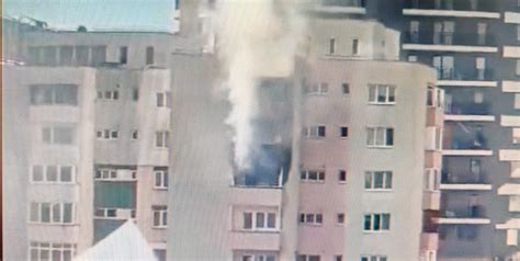 Incendiu de apartament pe Calea Florești Cluj Napoca