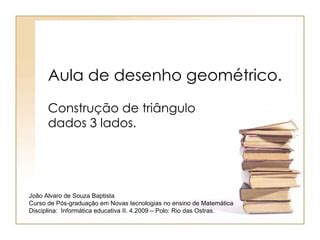 Aula De Desenho Geometrico Ppt