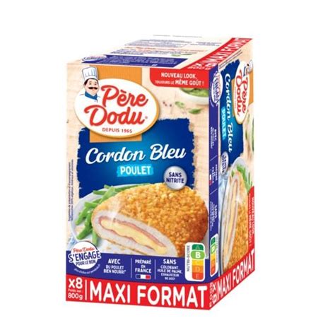 Cordon Bleu De Poulet Pere Dodu La Boite De G Prix Carrefour