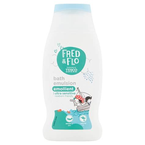 Fred And Flo Ultra Sensitive Bath Emulsion For Newborn 200ml Tesco