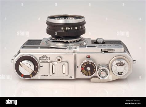 Nikon Sp Rangefinder Camera With Cm Mm F Nikkor Lens