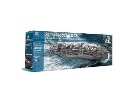 Italeri Italeri It Schnellboot Typ S W Cm Flak Bofors