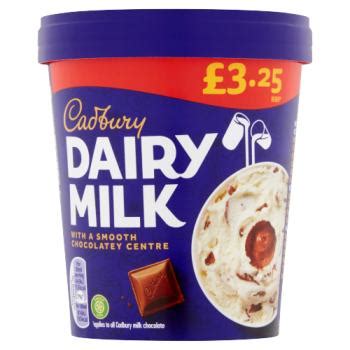 Cadbury Dairy Milk Ice Cream 480ml - From SIMPLY FRESH INKBERROW in ...