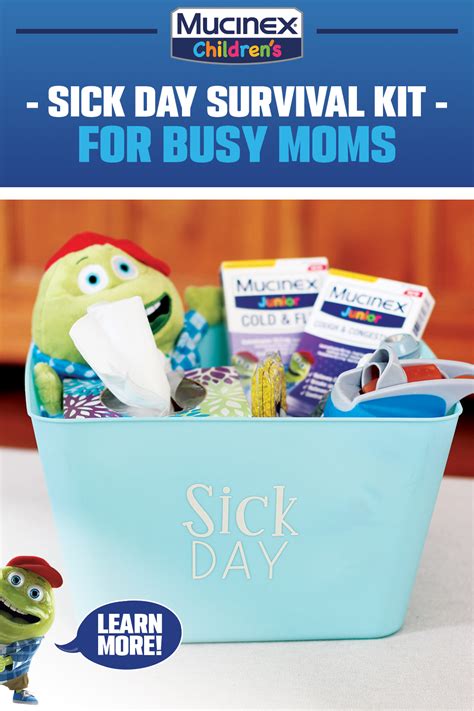 The Sick Day Survival Kit Busy Moms Need To Have