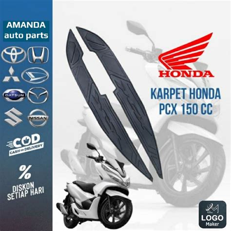 Jual Karpet Karet Pijakan Kaki HONDA PCX 160 CC ORIGINAL Karet Step