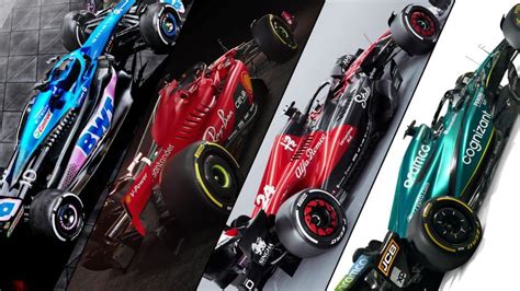 2023 F1 Car Liveries All Teams Listed Formulapedia