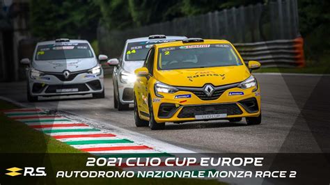 Clio Cup Europe Season Autodromo Nazionale Monza Race Youtube