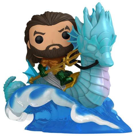 Funko Pop Ride Deluxe Dc Comics Aquaman Y El Reino Perdido Aquaman En