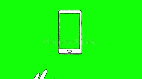 Touch Screen Gestures Hand Drawn Green Screen Stock Video Video Of Phone Hand 39816837