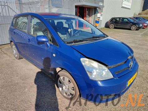 Toyota Corolla Verso 1 6 16V VVT I Sloopvoertuig 2006 Blauw