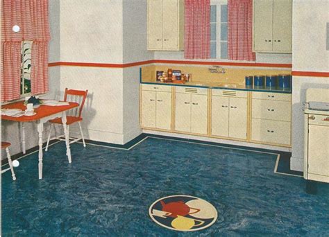 How To Inlay Linoleum Floors Linoleum Flooring Flooring Vintage