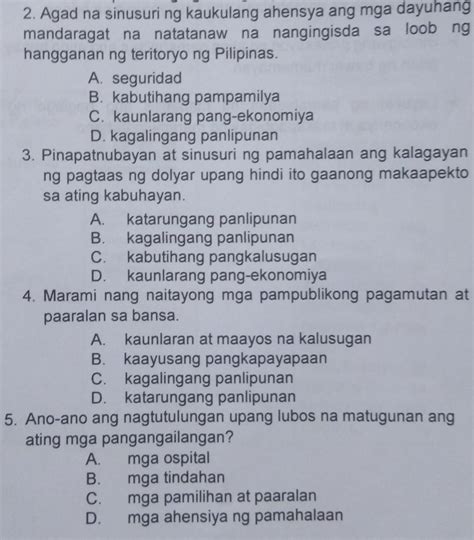 Plsssss Pakisagot Papasa Ko Na Po Bukas Brainly Ph