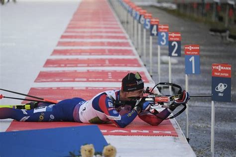 Biathlon Cest D J Une Premi Re Victoire Pour Moi Quentin