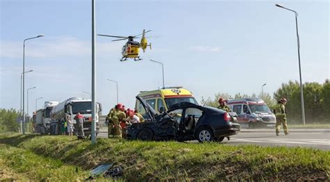 Wypadek Z Udzia Em Autobusu Przewo Cego Dzieci Trzy Osoby W Szpitalu