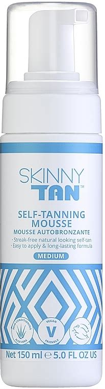 Skinny Tan Mousse Self Tanning Mousse Medium Makeup Uk