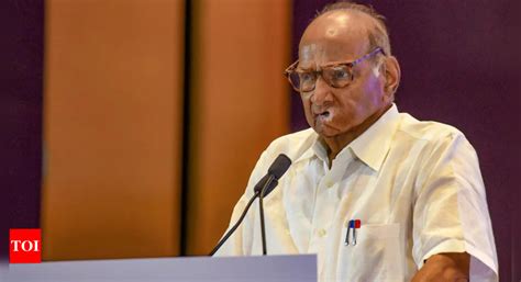 Ncp Split Everyone Knows Who Is The Party Founder Sharad Pawar To