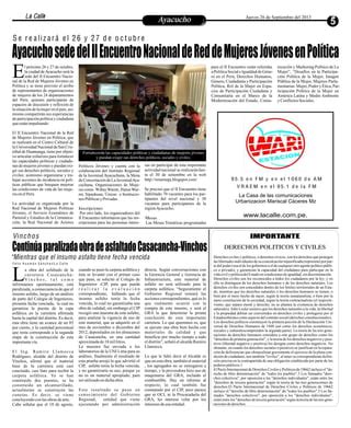 Edición impresa del Diario Regional La Calle del 26 de septiembre PDF