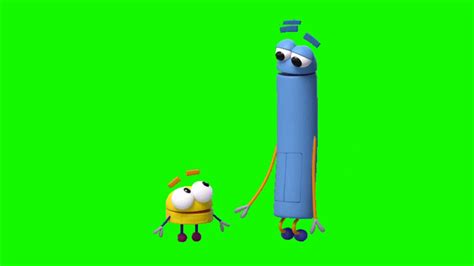 StoryBots GIF Stickers Green Screen - YouTube