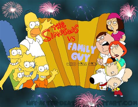 simpsons vs Family guy by life-after-death on DeviantArt