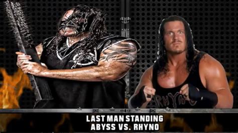 Abyss Vs Rhyno WWE 2K22 YouTube