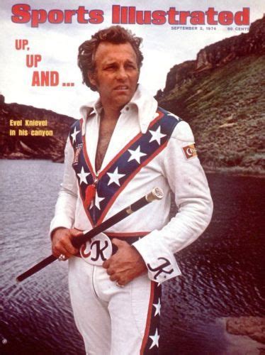 Evel Knievel Lucky Chuckles Patch Sports Illustrated Covers Sports