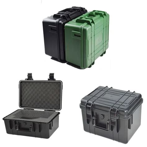 Abs Hard Plastic Tactical Box Waterproof Tool Case Airtight Shockproof