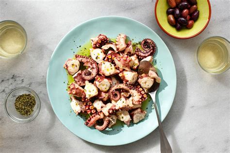 Greek Octopus Marinated In Oil And Vinegar Recipe Recipe In 2022