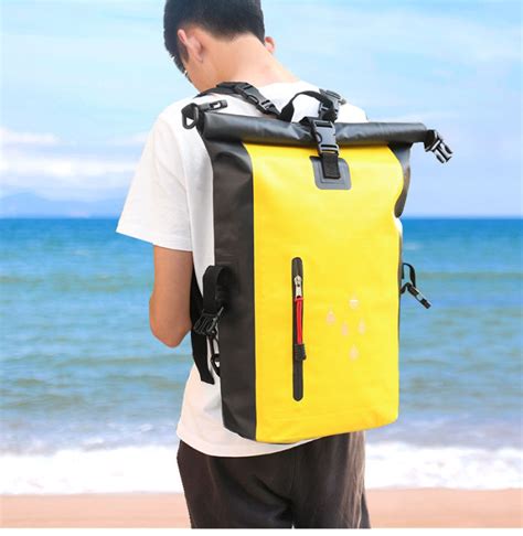 【manila Stockcod】 25l 30l Dry Bag Waterproof Bucket Bag Swimming Gear Ocean Pack Backpack