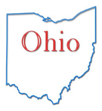 State Of Ohio Outline - ClipArt Best