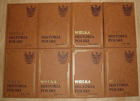 Wielka historia Polski 8 tomów kraków Kup teraz na Allegro Lokalnie