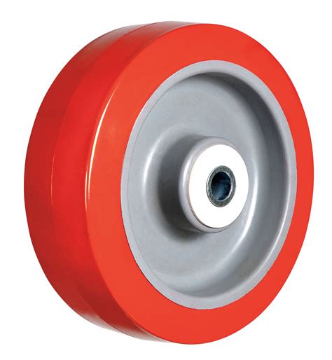 Grainger Approved Polyurethane Tread On Plastic Core Wheel 4 In Wheel