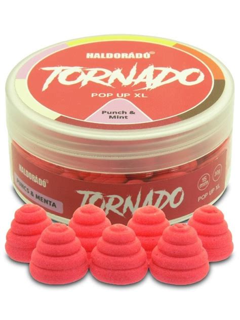 Haldorádó Tornado Pop Up XL 15 mm Punč Máta