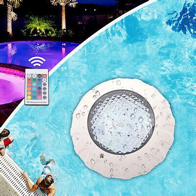 W Dc V Rgb Swimming Led Pool Lights Underwater Light Ip Waterproof