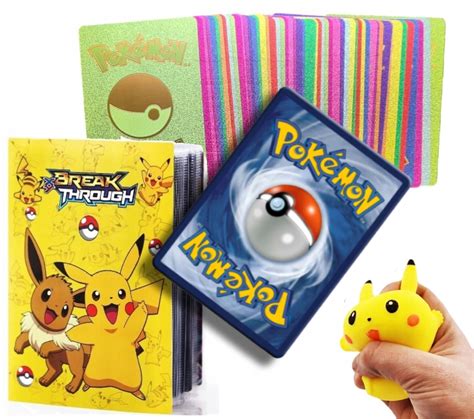 Oryginalna Karta Pokemon Album Kolorowe Karty Gniotek Gratis Dzie