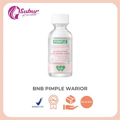 Jual BNB Barenbliss Pimple Warior Salicylic Acid Acne Drying Lotion