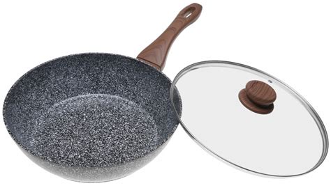 Patelnia Marmurowa Głęboka 28cm Wok Wysoka 3402 Inna marka Sklep