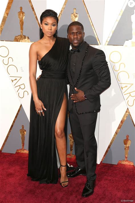 Kevin Hart Et Sa Femme Torrei Photocall De La 88ème Cérémonie Des Oscars Au Dolby Theatre à