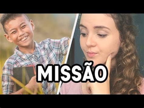 CRIANÇA ENVOLVIDA NA MISSÃO CRISTÃO DECLARADO YouTube