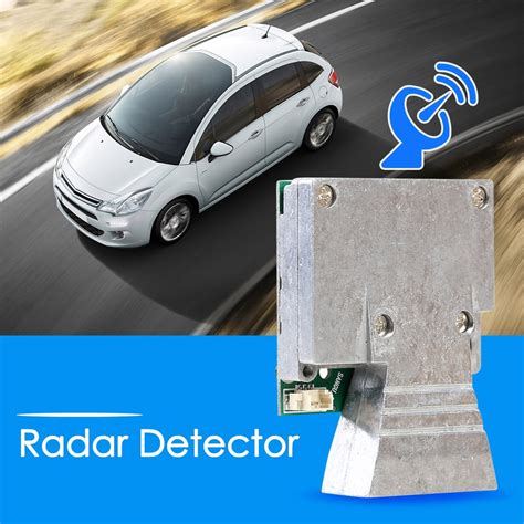 Faixa detector de radar do carro detector de radar do carro inglês