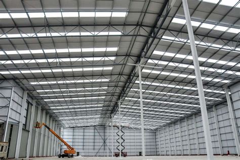 Warehouse Roofing Works In Dubai Foursquare Steel Construction