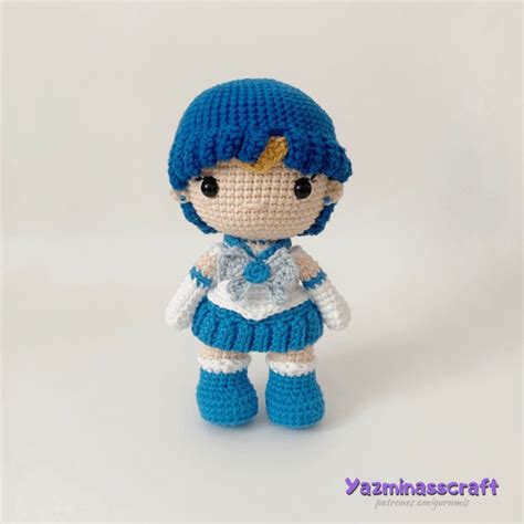 Sailor Mercury Amigurumi Yazminasscraft Patrones Amigurumis Sailor